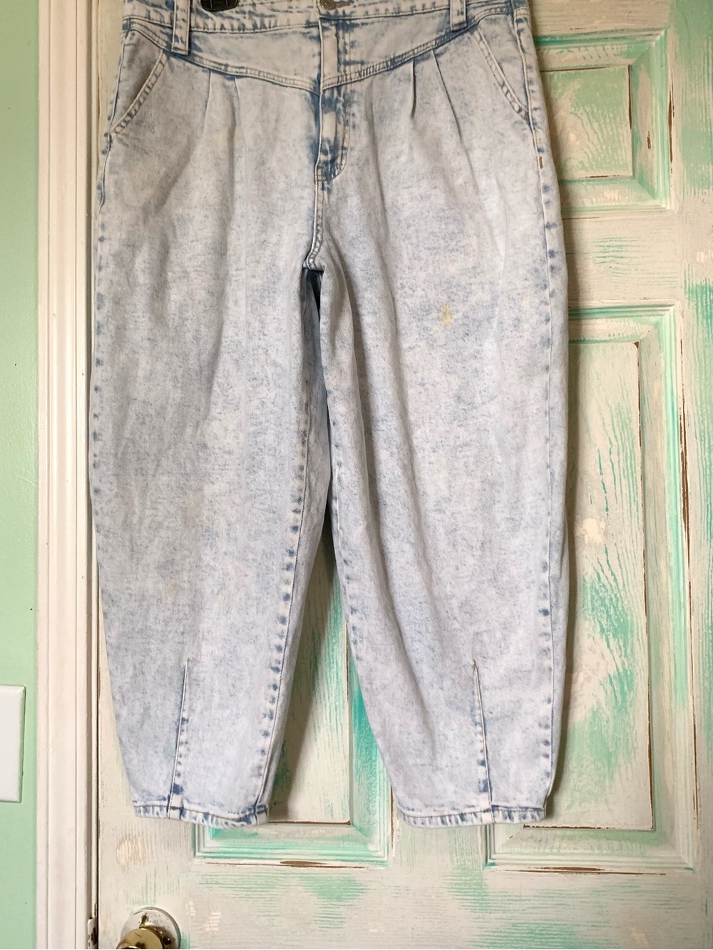 Wild Fable High Rise Balloon Jean Light Wash Denim Jeans 16 - Picture 3 of 11